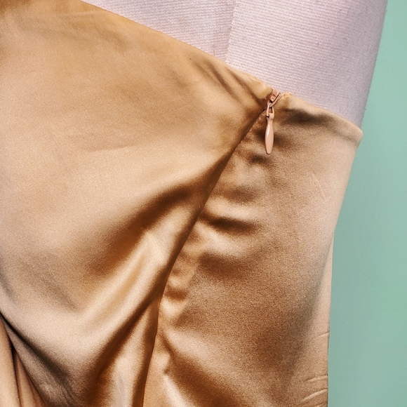 Jasmine Di Milo Silk Tie Front Strapless Blouse - Picture 7 of 10